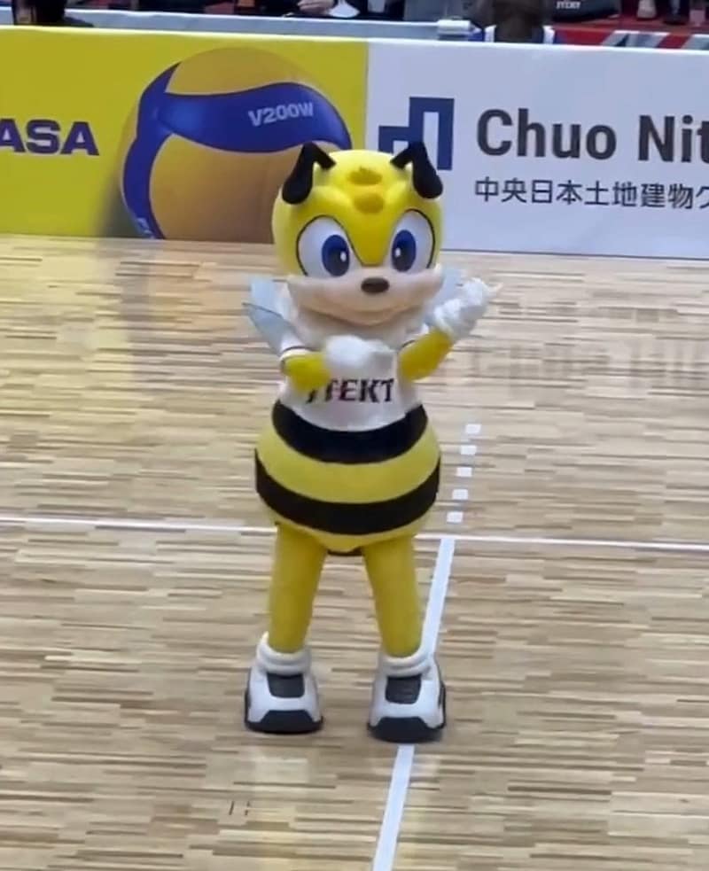 セット間にはスティンビー達のダンスも